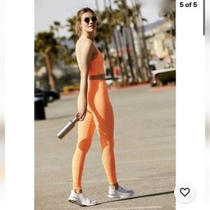 Free People Movement Legging Self Hem Ecology Breathable Hole Size Small